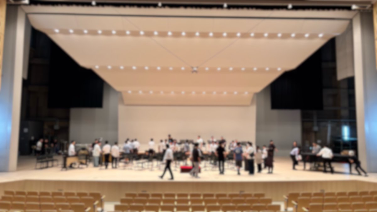 risonare_sb's tweet photo. 【本日、本番です♫】
ステージセッティング中です！

当日のチケット登録もまだ出来ます❣️

ぜひお越しください🎫

https://t.co/dDGBOSDLWs https://t.co/NRwqGtIy9T
