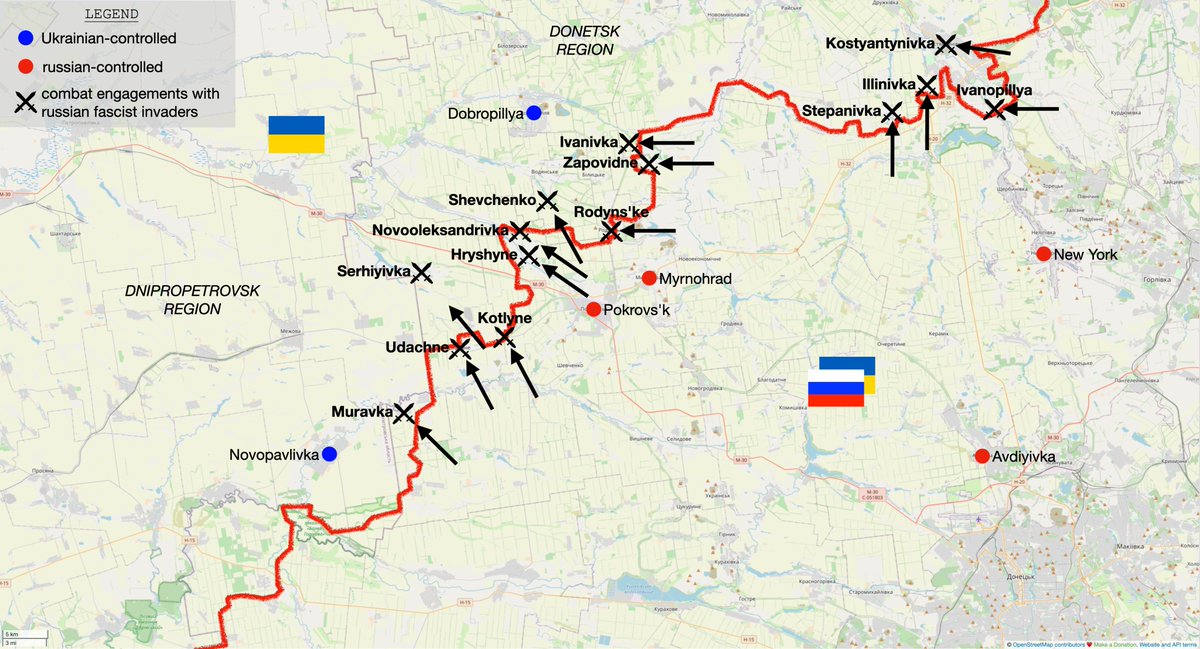 mhmck's tweet photo. In the Kostyantynivka direction, Ukrainian defenders repelled 24 enemy assaults in the areas of Kostyantynivka, Ivanopillya, Illinivka, Stepanivka.

–General Staff of the Armed Forces of Ukraine operational information at 22:00 on 3 July 2026 regarding the russian invasion

1/2 https://t.co/S1RjcSwmgD
