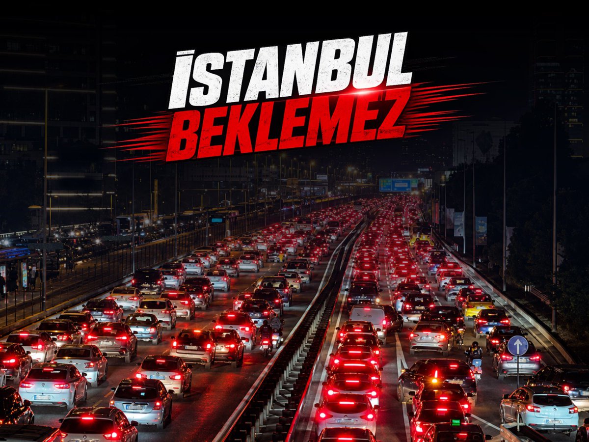 DrHakanBahadir's tweet photo. Yarım bırakılan yollar, bitmek bilmeyen hatlar ve İBB'nin vizyonsuzluğu yüzünden tüm İstanbul trafikte mahsur! Hizmet üretmek yerine bahane üretenler yüzünden bu şehrin kaybedecek tek bir dakikası bile kalmadı. Ulaşım çilesi artık son bulmalı! #İstanbulBeklemez ⏳ https://t.co/StEElDa2r3