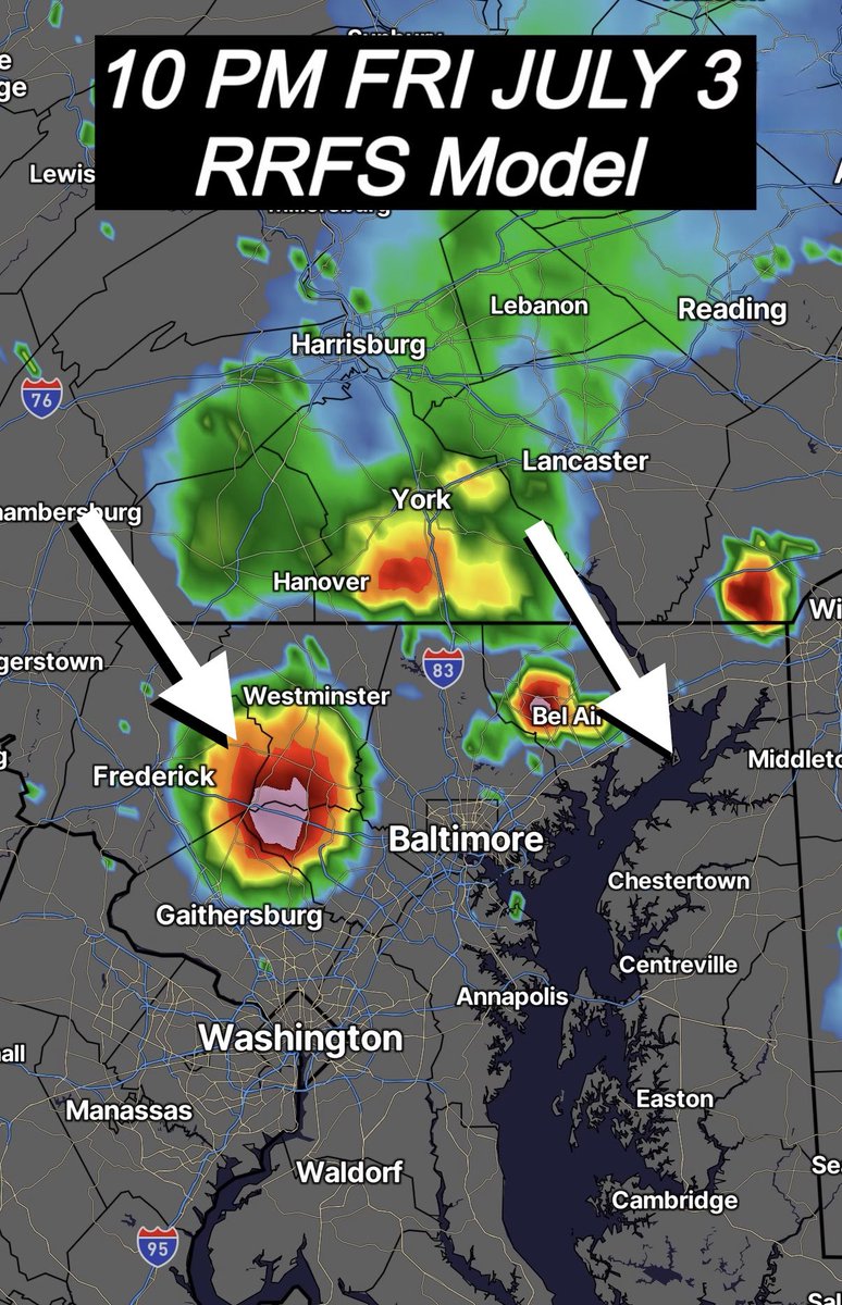 ⚠️ ⛈️ A Severe Thunderstorm Watch is in effect ⏰ until 11 PM Fri July 3 ...
