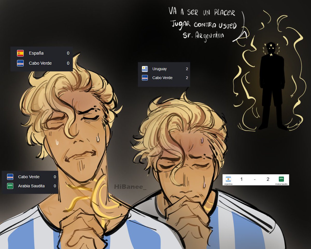 HiBanee_'s tweet photo. Expectativa y realidad 🇦🇷🇨🇻
 #CountryHumans https://t.co/kPwHrHAAqd