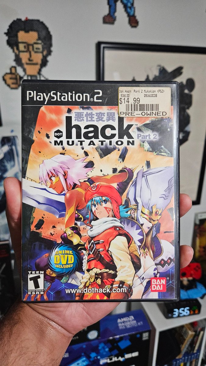 ThePhilocypher's tweet photo. I found this when cleaning up my basement. I may have to play this series again. #dothack https://t.co/ywfN2z5FOz