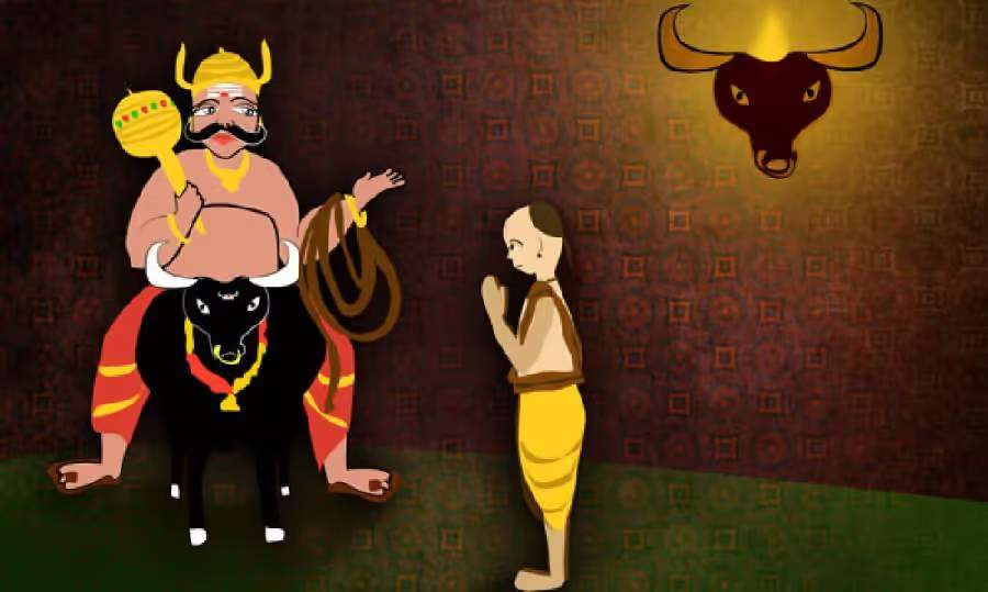 _TheSanatani's tweet photo. The Teaching of Nachiketa and Yama Explained… 🔥

One of the most profound dialogues in the Upanishads is the conversation between Nachiketa and Yama, found in the Katha Upanishad.

It is not merely a story about death... it is a teaching about the nature of the Self and the path to liberation.

> When offered wealth, power, long life, and heavenly pleasures, Nachiketa refuses them all. He asks only one question: "What happens to the individual after death?"

> Yama first tests his resolve, explaining that most people choose Preya... what is pleasant, over Shreya... what is truly beneficial. The wise choose Shreya, even when it is difficult.

> Yama then reveals that the true Self (Ātman) is unborn, eternal, and untouched by death. It neither comes into being nor ceases to exist when the body dies.

> He explains that ignorance causes people to identify with the body and mind, while knowledge reveals one's identity with the immortal Self. Liberation comes not through wealth or rituals alone, but through Self-knowledge.

> The Katha Upanishad teaches that the greatest victory is not over the world, but over ignorance. The one who knows the Self goes beyond fear, sorrow, and the cycle of birth and death.

The greatest question is not... "What happens after death?"

It is... "Who is it that never dies?"

👉 Follow @_TheSanatani for more timeless wisdom of Sanatana Dharma.

👉 Join me on Telegram for all the Archives: https://t.co/NIElWWJflO