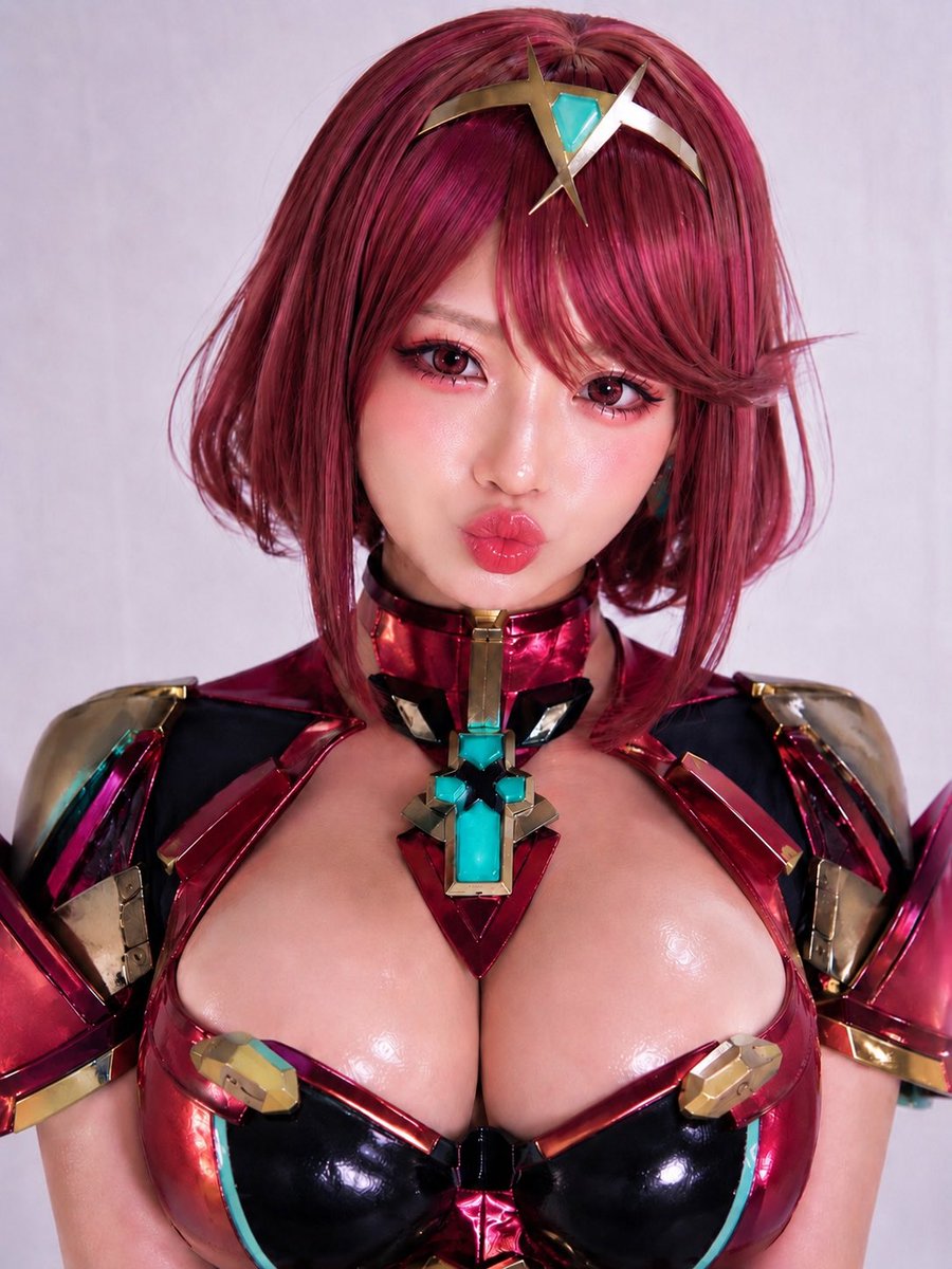 yuicakissing's tweet photo. ホムラ(ゼノブレイド) AIコスプレ
キス顔、ブチュキス💕

#AIgirl #AIart #cosplay https://t.co/lNKNGpAqqn