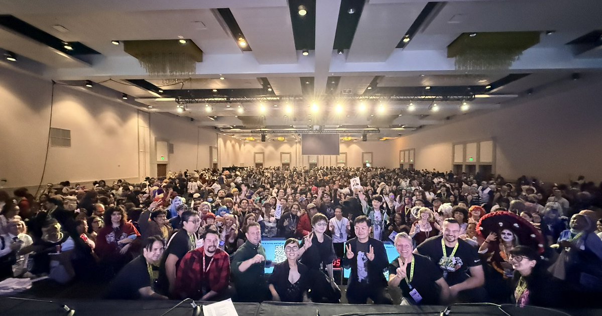 kazkodaka's tweet photo. Thank you to everyone who came to the Danganronpa 2✖️2 panel at Anime Expo!

We’re incredibly excited to share more with you, so please look forward to it and hang in there just a little longer! https://t.co/dhQ4WBRDD4
