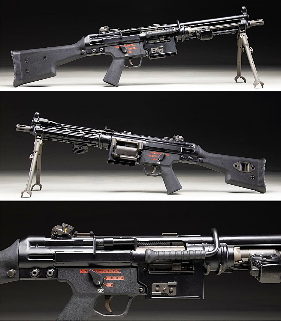 AutoMagArchive's tweet photo. H&amp;K/Fleming Firearms HK-21K .308 https://t.co/uFCiyUVEho