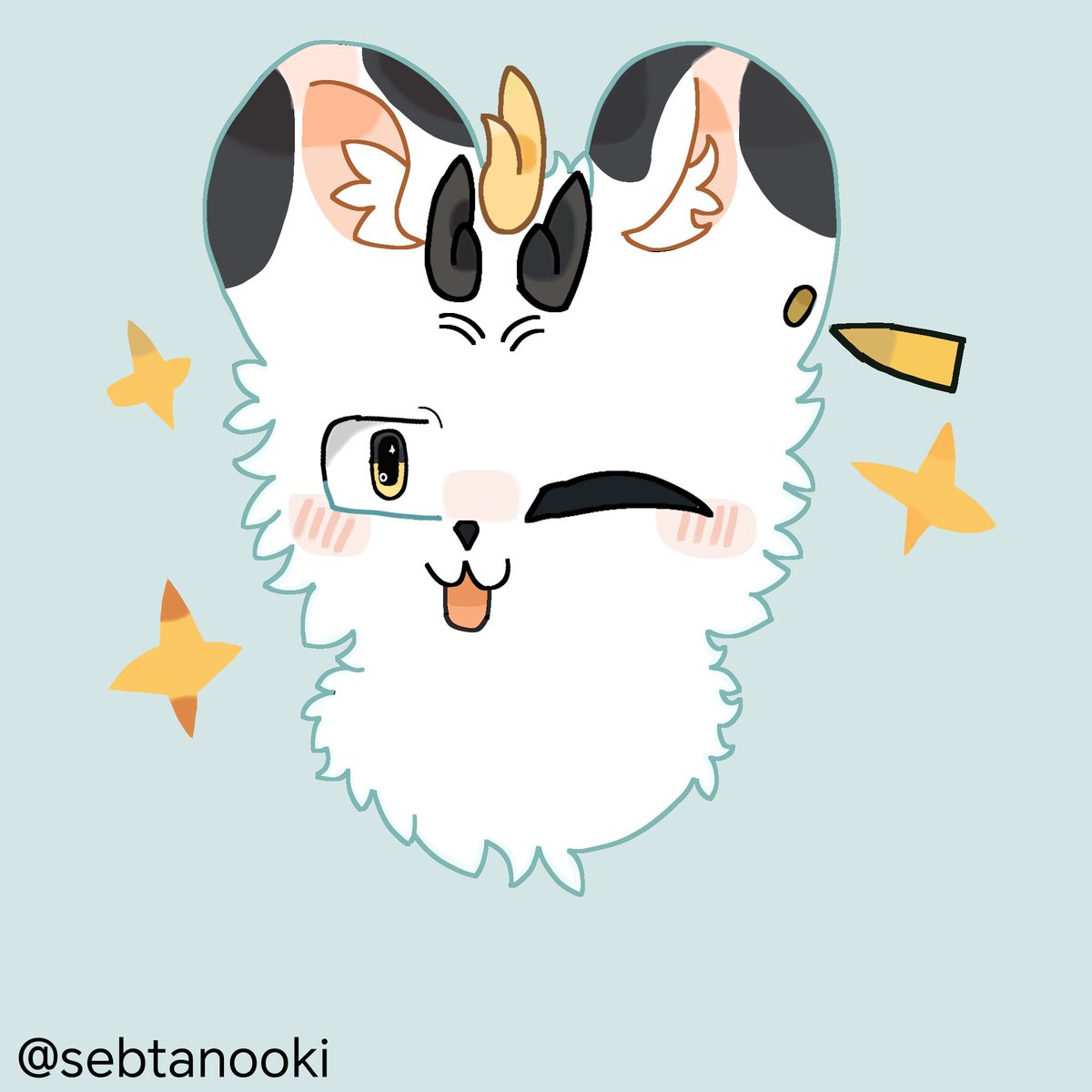 SebTanooki's tweet photo. i was drawing qishiqi at midnight but i was sleepy and fell asleep and i just finished drawing it a little while ago
at least i was able to finish the drawing 
#fabulousbeasts #有兽焉 #YouShouYan https://t.co/OTA4XwLPsd