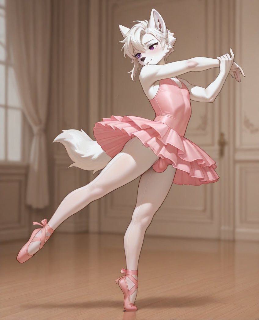 Carby__Sky's tweet photo. There is beauty in ballet...
And there are also these beauties doing ballet...
Happy Femboy Friday everyone!!
:3
@NillKem
@rizzen_wolf 
@NexaelStudio 

-> https://t.co/u15wBVO7aV<-

#NSFW #yiff #aiart #furry #AIart #FemboyFriday https://t.co/YqMorEJoXE