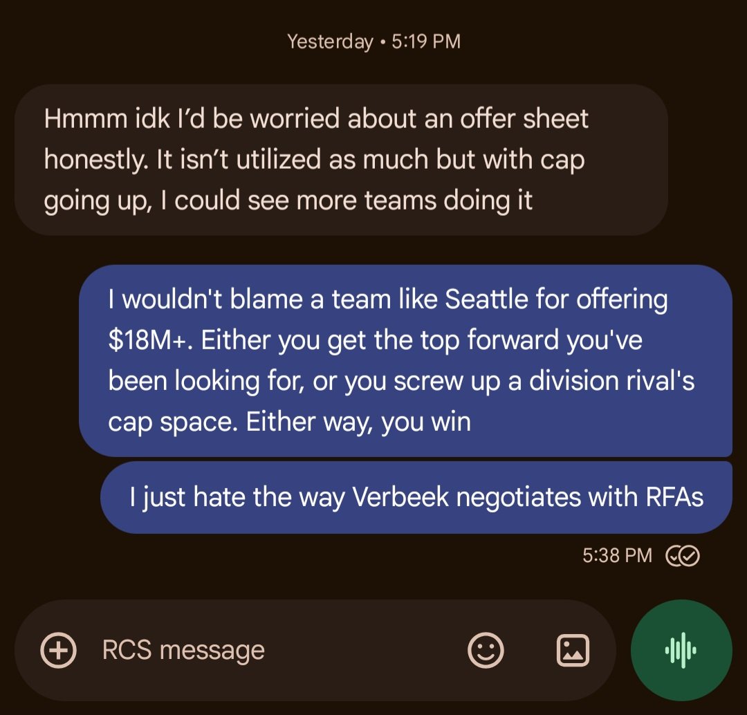 JasonCianci's tweet photo. @ZachCav @SportingTrib Called it (though I didn't see the Flyers being the team 😂) https://t.co/bAoZsEBH9E