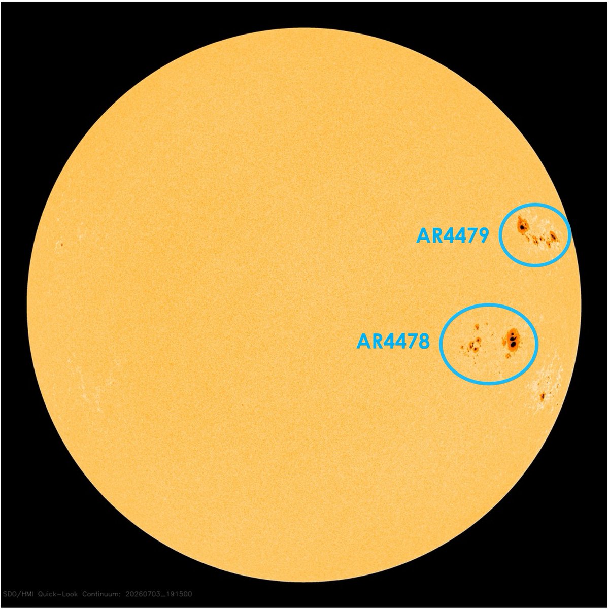 SpaceweatherSA's tweet photo. The Sun just released 2 M-class flares from 2 different active regions within less than an hour from each other! AR4478 and AR4479 have been busy these past couple of days releasing multiple M-class flares! CMEs are visible from these eruptions☀️Stay tuned to @SpaceweatherSA https://t.co/N4iuLCNXWo