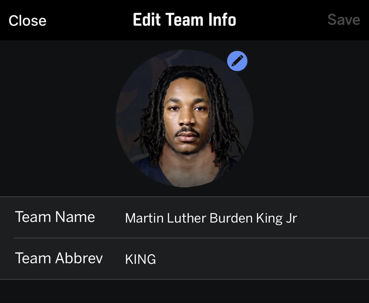 apathetictard's tweet photo. @CoachBlewItNFL Well my WR $1 keeper and team name are already set… will wait to see , but i lean trey too https://t.co/MehriteBIC