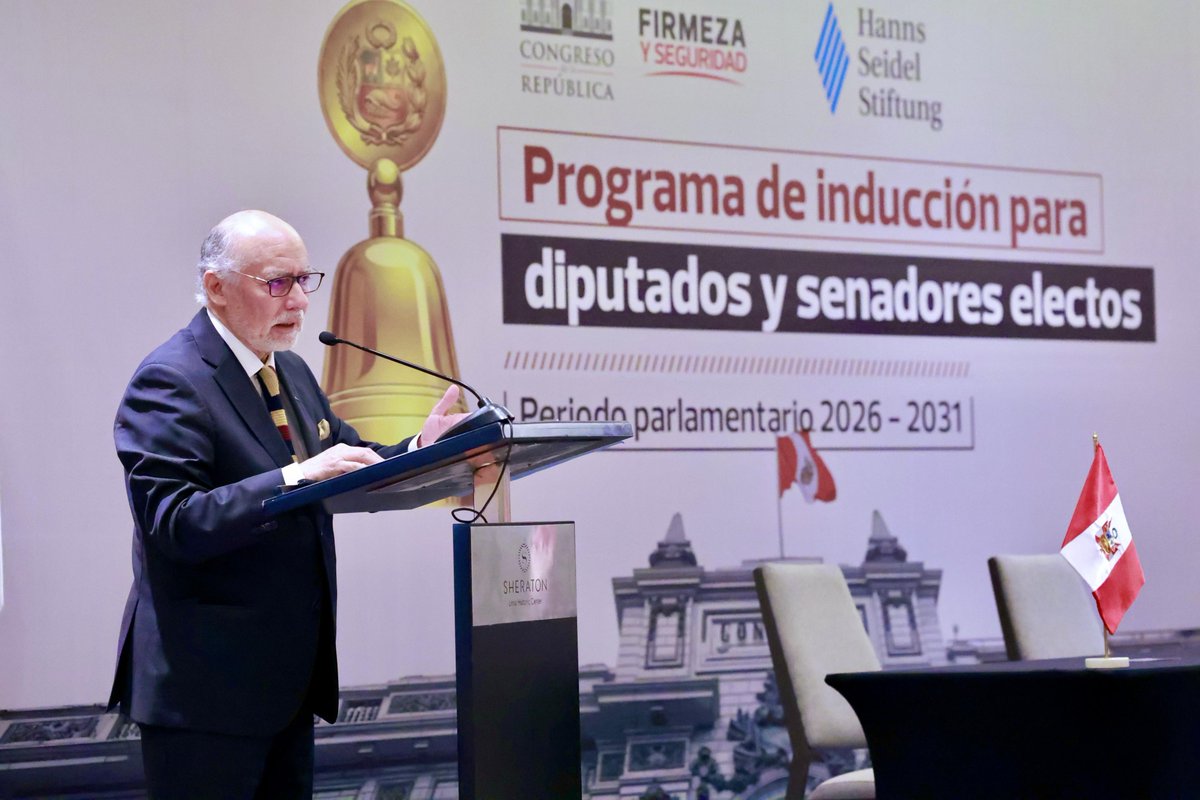 ParlAmericas's tweet photo. El inicio de una nueva legislatura abre oportunidades para fortalecer capacidades y promover la diplomacia parlamentaria.
ParlAmericas participó en el programa de inducción para nuevas/os legisladores 2026-2031, en el marco del retorno a la bicameralidad en Perú.
📸@congresoperu https://t.co/jJe6GwV6Jv
