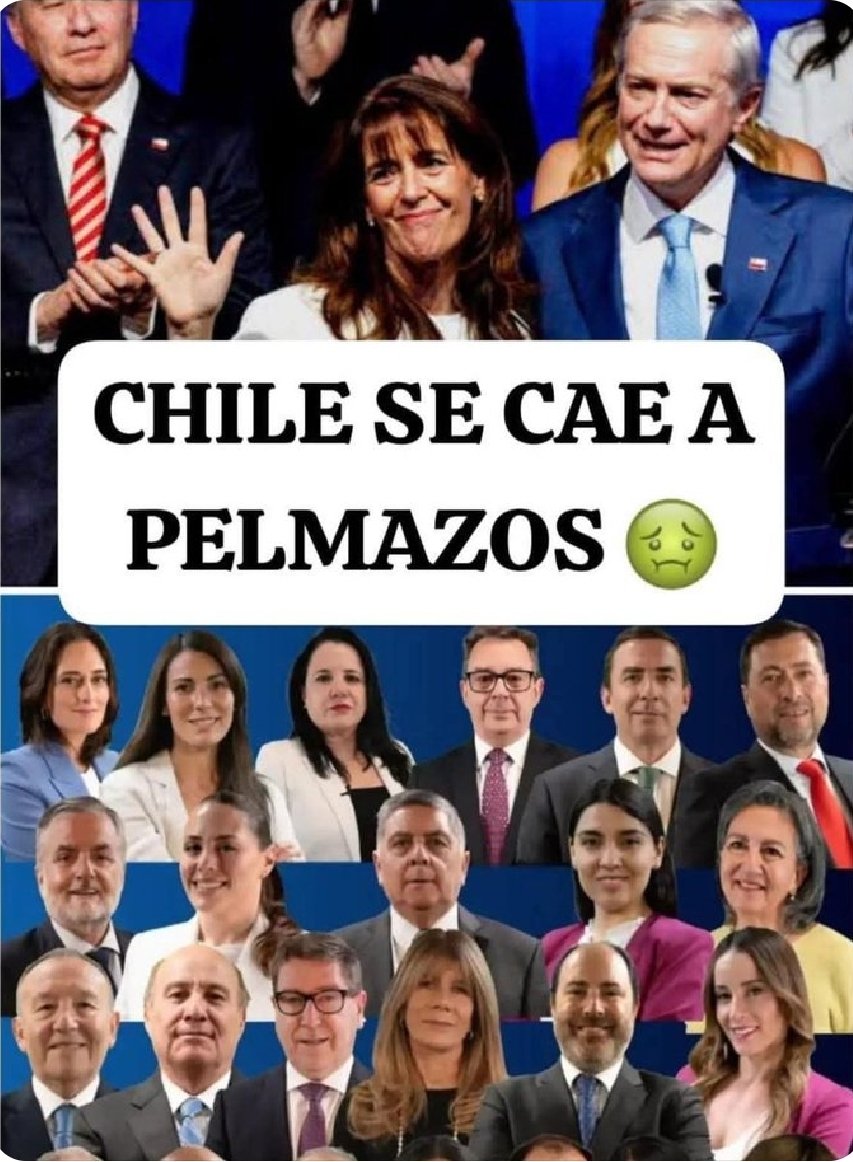 audaxpasion's tweet photo. Estabamos mejor cuando decian Chile se cae a pedazos. #KastDestruyóChile https://t.co/aXDz4bkzay