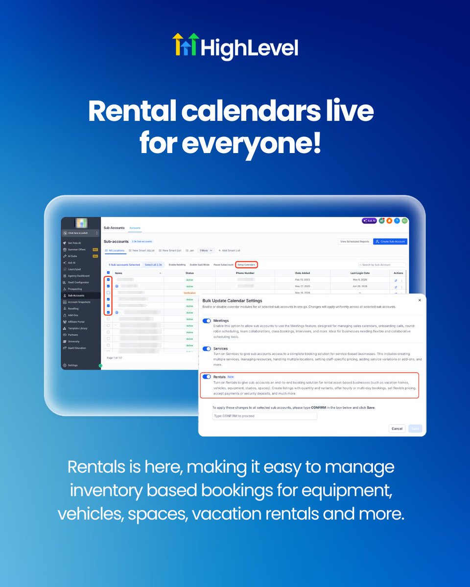 gohighlevel's tweet photo. Want to know what's new with HighLevel this week? 👀
Check out these recent updates, and watch the latest Release Radar episode on our YouTube: https://t.co/ZlJ0ExJwGh
#HighLevel #ReleaseRadar #NewFeatures https://t.co/IO5IfDPfgU