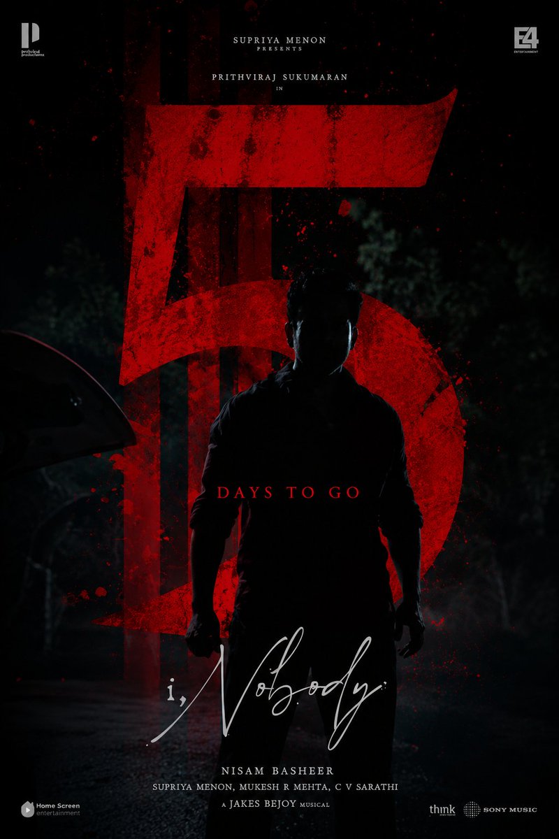 Abbas_Anwar_'s tweet photo. A Simple Design for #INobody 🏦

Just 5 Days to Go! In cinemas worldwide on July 9th! ⚡🌪️

@PrithviOfficial @PrithvirajProd @E4Emovies @jakes_bejoy @Poffactio #PrithvirajSukumaran 

Malayalam | Tamil | Telugu https://t.co/bOfj1QbuvQ