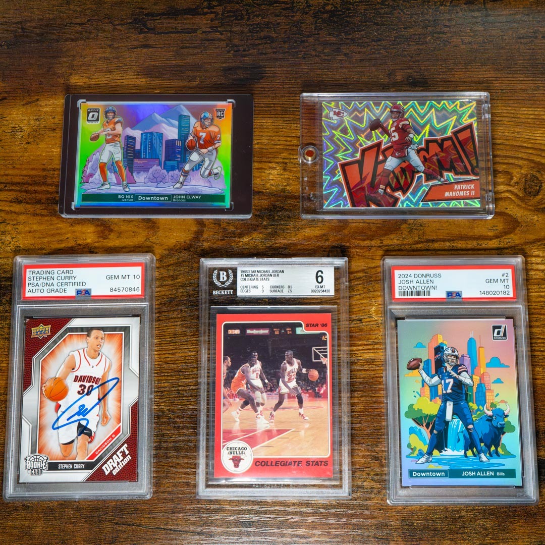 PristineAuction's tweet photo. 🎆 It's SATURDAY, the 4th of July baby! We've got fireworks in the lineup all day. 
We're LIVE selling 1,000+ Sports Cards up for auction. Signed, Graded, Case Hits, Vintage.
- Cards: 2pm–2am ET
- Pristine Live! Rips @ 11pm ET
$1 starting bids, no reserves. Register for free.