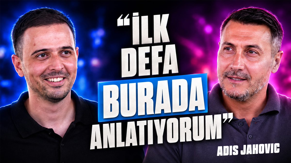 beyReprezant's tweet photo. Hasbihal Özel Bölüm: Adis Jahovic! 

🔗 https://t.co/fC2h05w1PY

Herkesin fikirleri değişebilir ama geldiği günden bu yana bende bıraktığı etki inanılmazdı. İlk defa onunla tanışmak ve sohbet etmek harika bir anı oldu. 

Çok özel açıklamalarıyla Adis Jahovic!
Video size emanet 🫡 https://t.co/x9DXXOOvY6