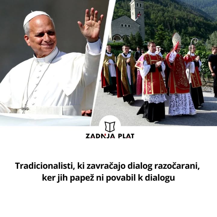 zadnjaplat's tweet photo. "Vodstvo bratovščine sv. Pija X. pripravlja navodila za papeža, škofe in duhovnike, kako se lahko vrnejo v varno zavetje Presvete Tradicije." #FSSPX #škof #posvečenje #rim #vatikan #papež #lefebre #tlm https://t.co/f1YE4ogYcS