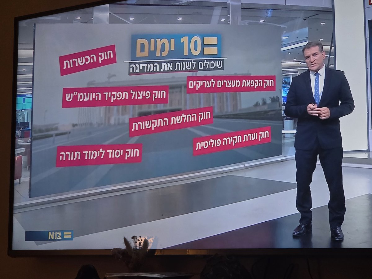 Lihistein's tweet photo. וזה אחרי שהם ראו שה"רפורמה המשפטית" שלהם הביאה עלינו את טבח השבעה באוקטובר. https://t.co/kEezFd1D39