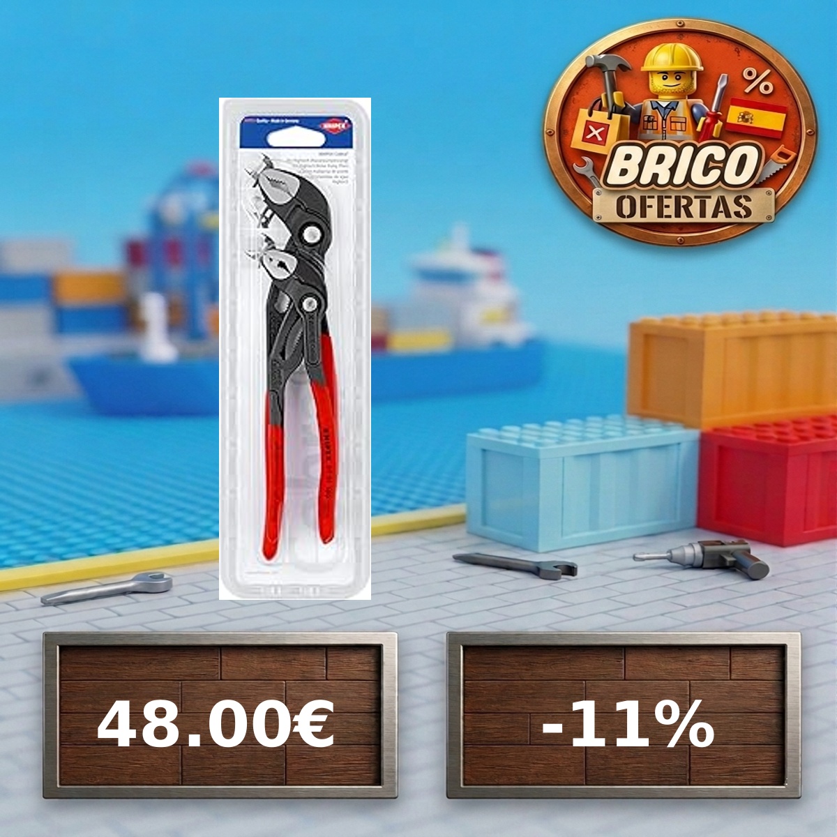 BricoSniperES's tweet photo. 🛠️ KNIPEX Juego de alicates 1 x 87 01 180, 1 x...

💰 Precio: 48.00€ (Base: 53.73€)
📉 Descuento: -10.7% | ¡Mínimo de fábrica! 🛠️
🎯 Sniper: 51/100

🛒 Caza el chollo: https://t.co/udAmSPhxdR
 #brico #ofertas #chollos #Afiliado https://t.co/l5hH1kmWeo
