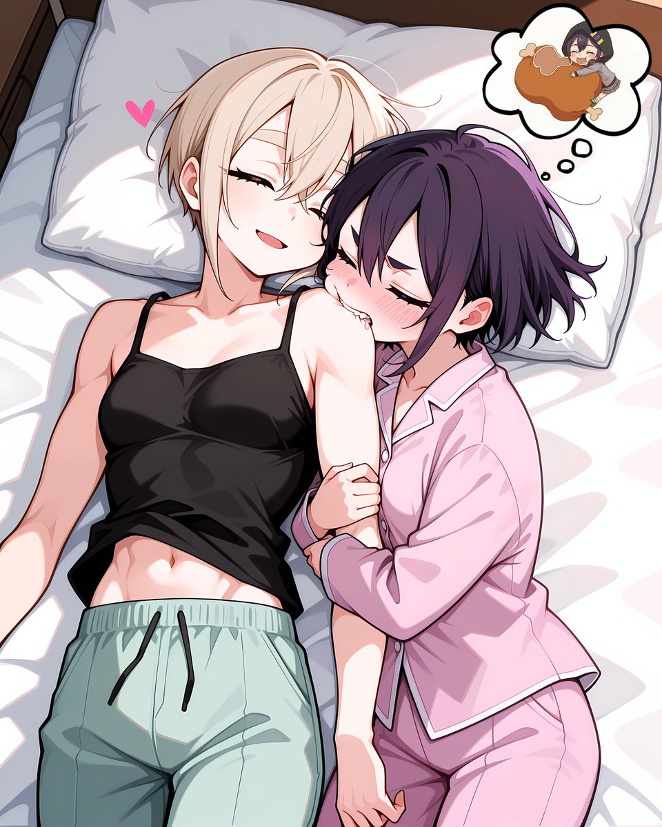 StableTomboy's tweet photo. Iku 須藤育    
Kurumi 原賀胡桃
Yummy dreams
#100カノ #100Kanojo 
#tomboy #AI https://t.co/g0yWkwyCKH