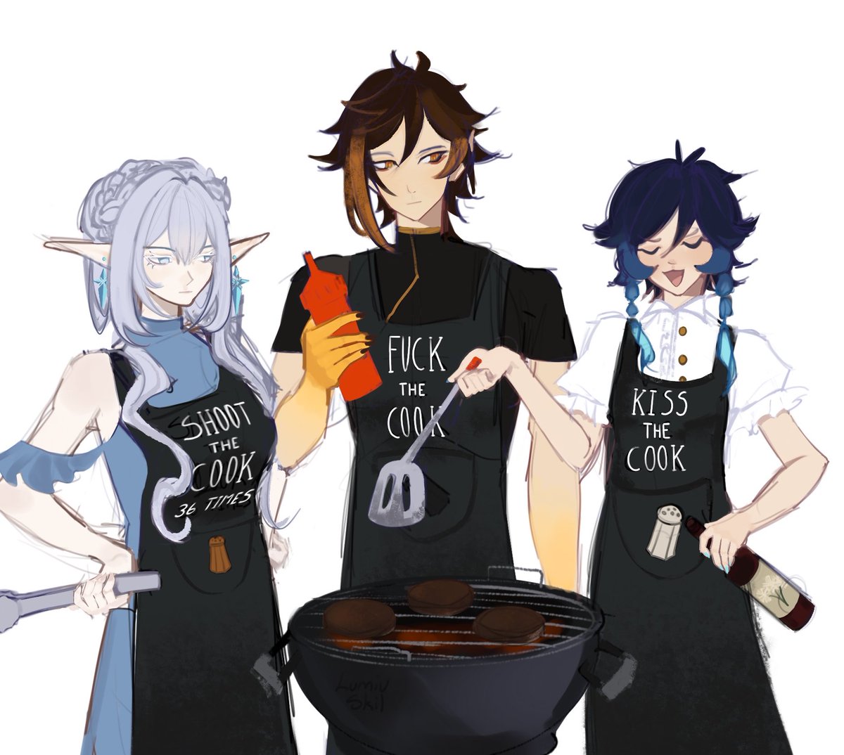 LumivSkil's tweet photo. Archon BBQ https://t.co/PFKPAeUaPI