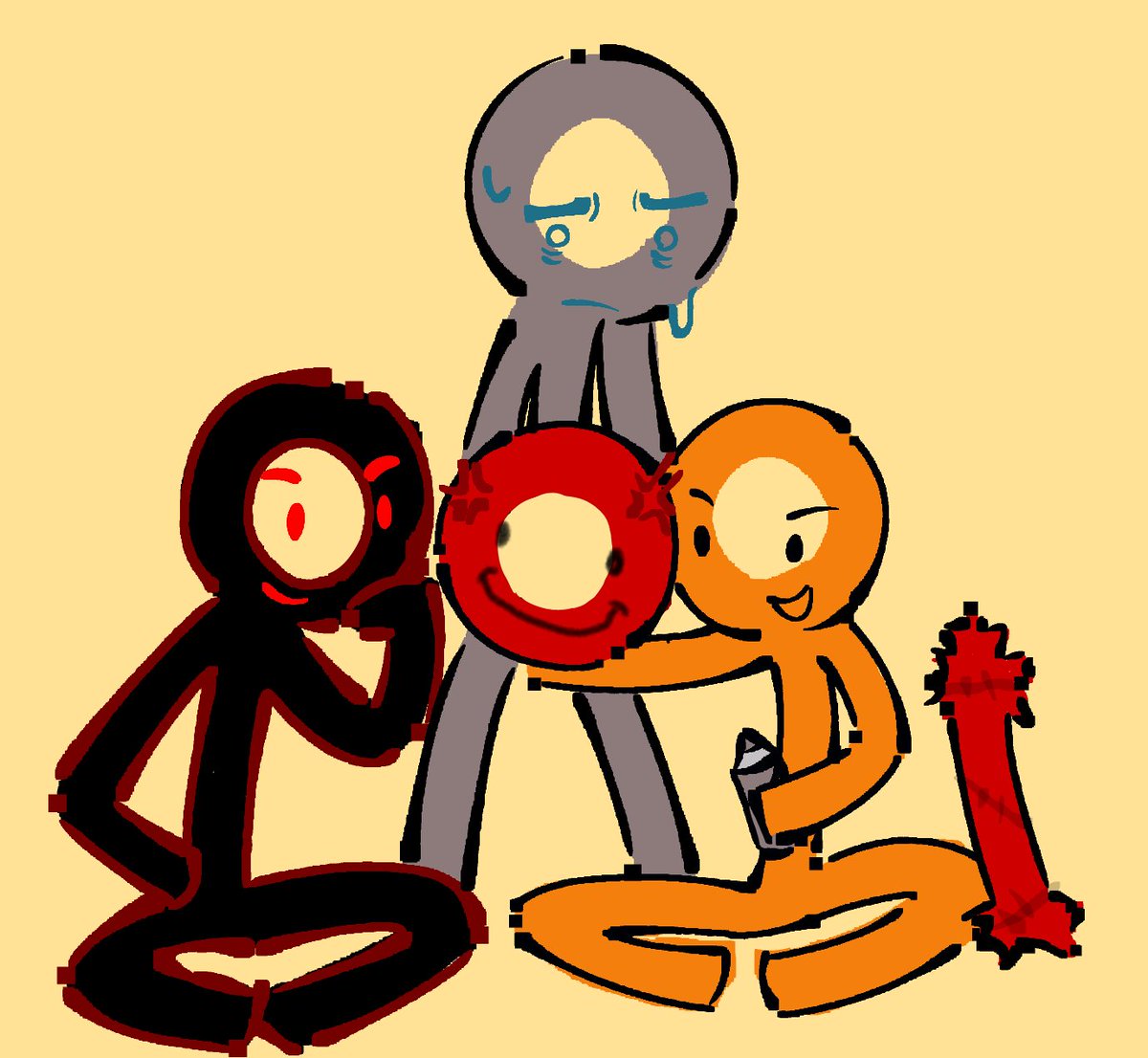LRLELR2jgolf's tweet photo. I don't know where the rest of Dark's limbs are.. https://t.co/hWNb32A84O