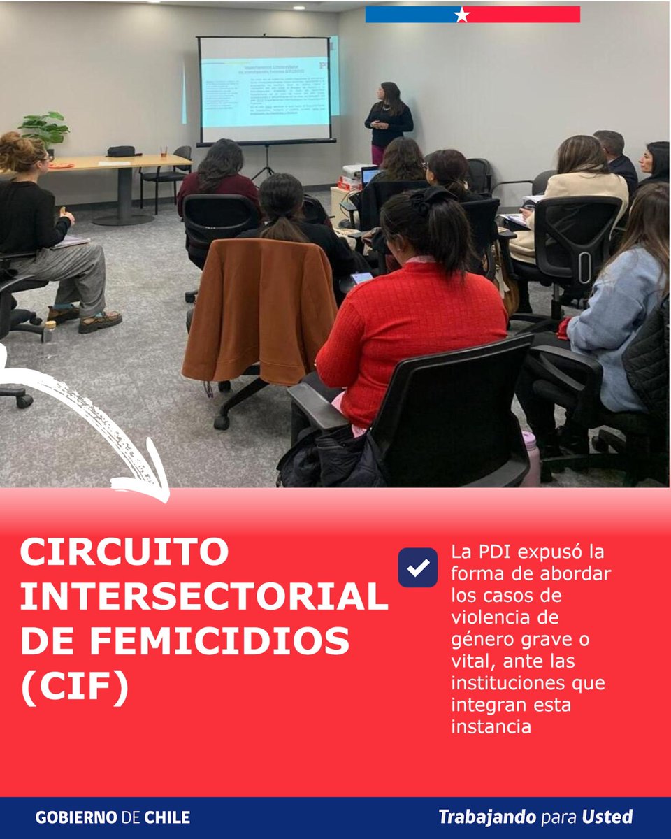 SernamEG_RM's tweet photo. 🏛️  @SernamEG_RM  encabezó la cuarta reunión del Circuito Intersectorial de Femicidios, que convoca a distintos organismos públicos para brindar una respuesta articulada, oportuna y no revictimizante a las mujeres, niñas, adolescentes y familias afectadas por femicidios. https://t.co/KUE6938kts