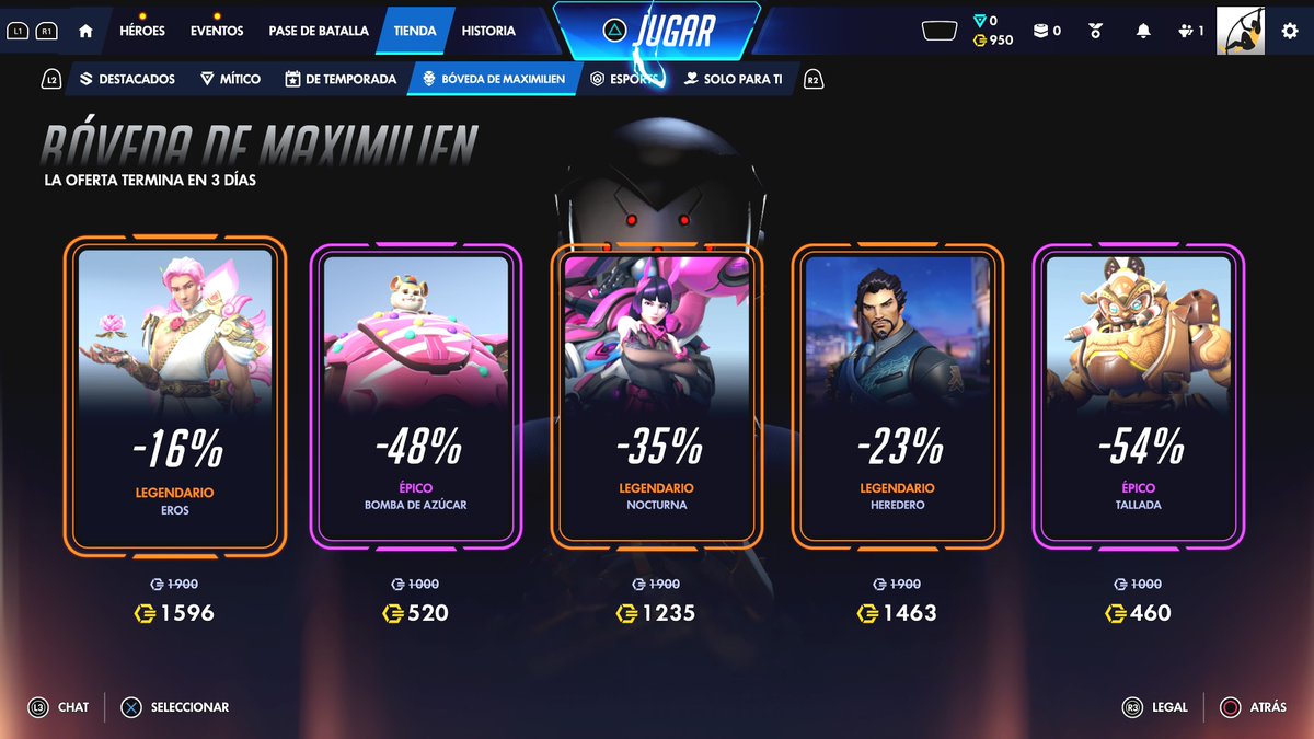 jmxthx's tweet photo. @Ruviz_OW Justo me tocan algunas skin buenas y no tengo monedas XD https://t.co/G4DLGPSzdr