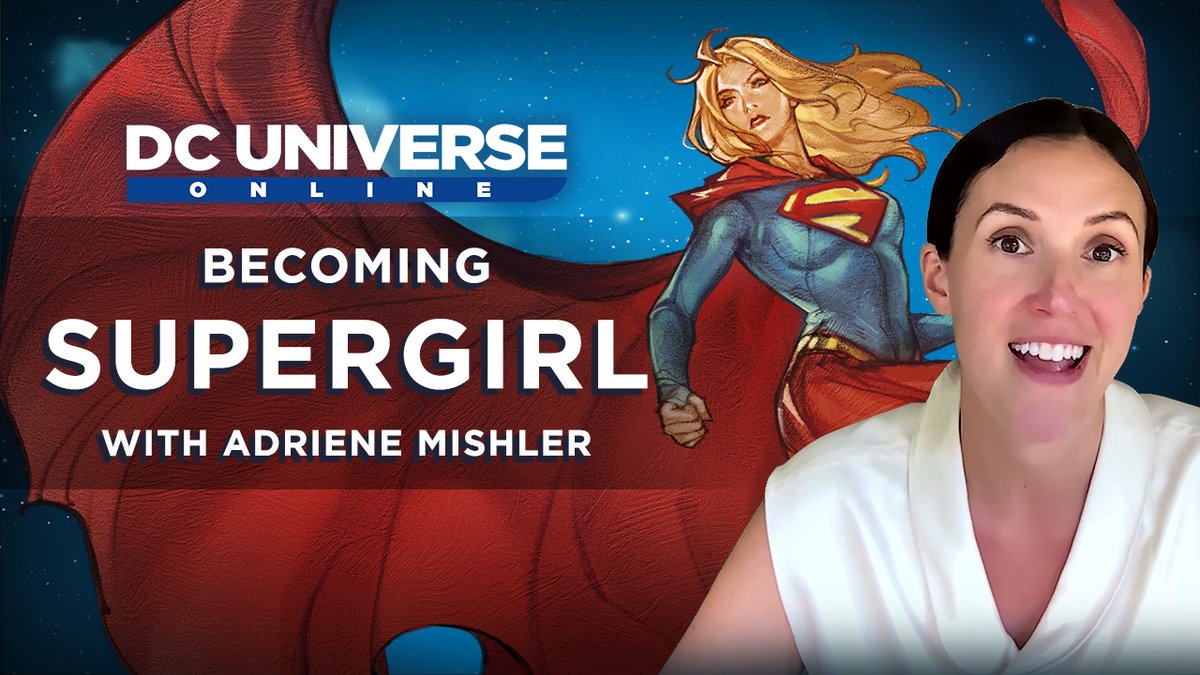 DCUO's tweet photo. Since 2010, Adriene Mishler has brought some of DC Universe Online's most memorable characters to life. Get to know the voice behind Supergirl and more in this exclusive interview!

https://t.co/wT9fGGYH7V

#DCUO #Steam #PlayStation #Xbox #Switch https://t.co/58CKgi1Zzs