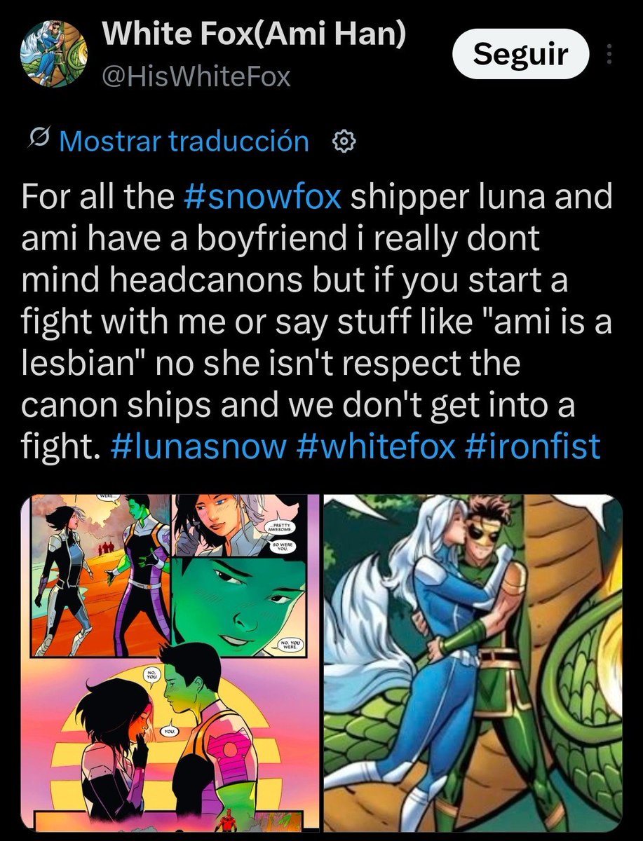 jackaAinsworth's tweet photo. ¿No hay forma de enseñarles a estos acosadores una lección? 🤨 Está tipa y su novio van por allí comentando en posts #snowfox #winterfox #lunasnow #marvelrivals comenzando una discusión, para luego hacerse los locos 🪦
Buscan activamente post de snowfox o snowfist para quejarse+ https://t.co/AfHmE7S8sr