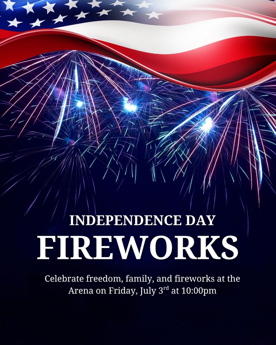 RalstonArena's tweet photo. July 3 Event Update
At this time, all Ralston Independence Day events scheduled for Friday, July 3 will continue as planned. We will continue to monitor the weather and provide updates if any changes become necessary. https://t.co/lsitgx8eHZ
