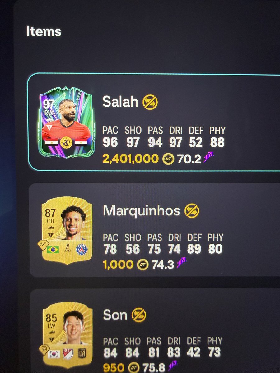 KevinLast's tweet photo. @FUT_Accountant From a 10x85+ 🙌🏽 https://t.co/9avbTL1XT0