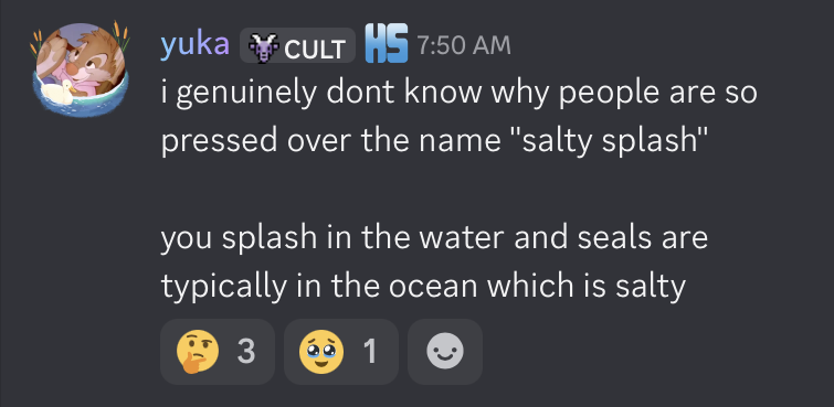 burningbunacc's tweet photo. Yuka acting like we give a fuck about the name, No mf we care about how immature you have to be to be proposed the solution to the issue of your  “game” exposing minors to a rather common fetish in the context of your game and instead of accepting it you double down for your ego- https://t.co/6BJjLGFYIu