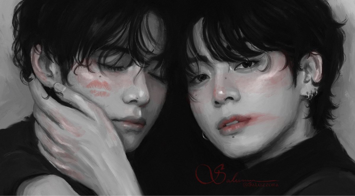 Saluzzora's tweet photo. My 
#taekook #kookv https://t.co/HchPVrqvpZ