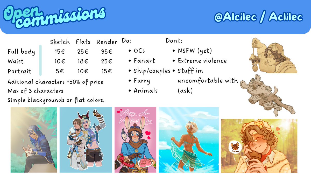 Aclilec 🔸 COMMS OPEN tweet media