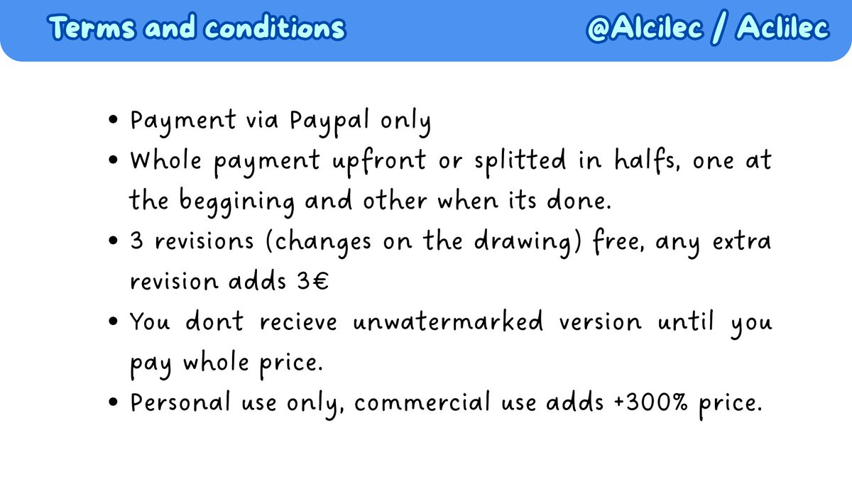 Aclilec 🔸 COMMS OPEN tweet media