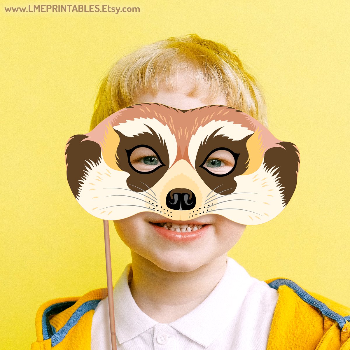lmeprintables's tweet photo. Meerkat Mask Printable Animal Costume Safari Halloween Funny Party Favor Adult Kid Birthday Opossum Jungle Raccoon Photo Booth Prop Carnival https://t.co/851ZGpZmVF via @Etsy #meerkatmask #printablemeerkatmask #animalmasks #partyfavor #partymasks #safaripartytheme #halloweenmasks https://t.co/I8ArXFT3ba