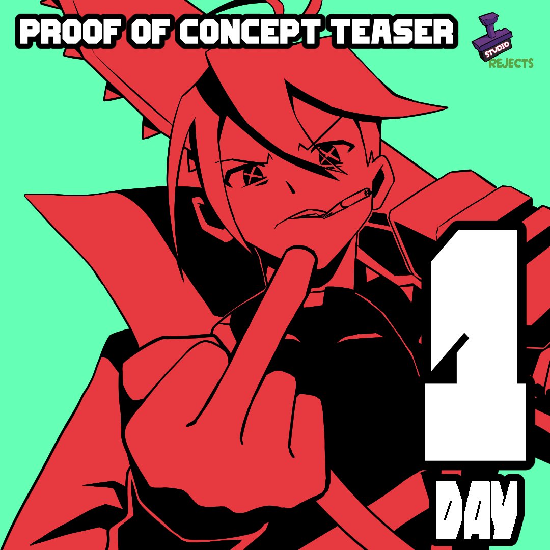 neonmeatgrinder's tweet photo. ✨ 1 DAY TO GO... ✨ 
That fateful day on 2020 was no accident, it was a long time coming. This rapture was not the result of heretics, but of false idols. And after society collapses, an angel of light appears.

💥 Proof of Concept Teaser — Out Tomorrow! 💥
#NMBE #gutsuke #indie https://t.co/e1aaHP7IKi
