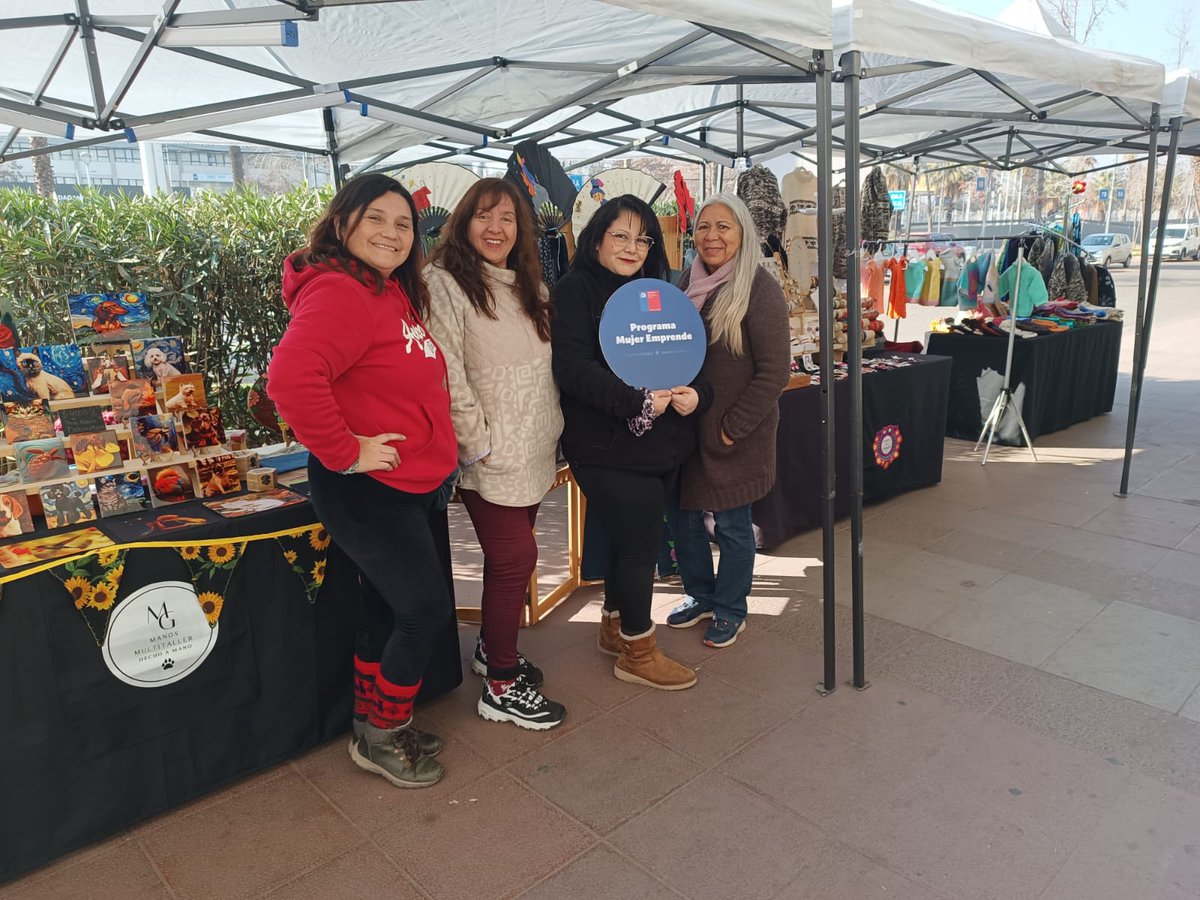 SernamEG_RM's tweet photo. ✨Te invitamos a visitar la  Feria de Emprendedoras del Programa Mujer Emprende del @SernamEG_RM 

📍 Supermercado Líder (Santa Amalia 1763. La Florida) 

📍📅 Desde hoy 3 al 5 de julio. 

⏱️  De 10:00 a 18:30 hrs. ⏰⏳

Apoya el emprendimieno femenino🤝

💚 ¡Te esperamos! 🙌 https://t.co/9536XtHbYL