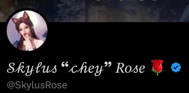 𝒮𝓀𝓎𝓁𝓊𝓈 “𝒸𝒽𝑒𝓎” 𝑅𝑜𝓈𝑒 🌹 tweet media
