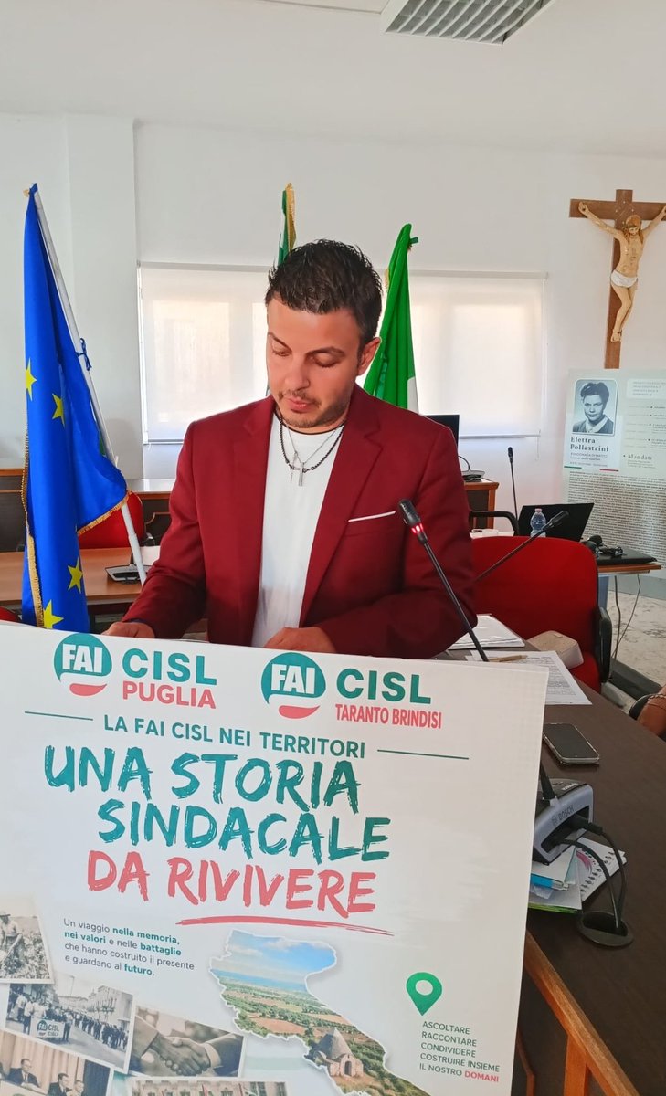 FaiCislTaBr's tweet photo. Nuova tappa di “FAI CISL nei Territori” a Grottaglie: ascolto, confronto e partecipazione con iscritti e lavoratori. Interventi e testimonianze preziose per un sindacato vicino alle persone. Prossima tappa il 17 luglio a Massafra.
@fai_cisl @FaiPuglia @CislTaBr https://t.co/RvXuwwd2Tl