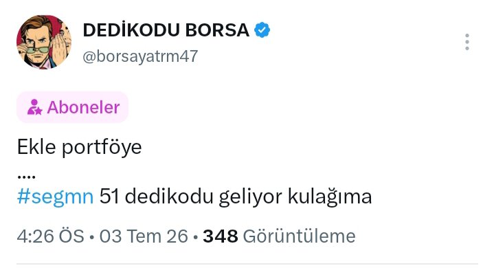 borsayatrm47's tweet photo. #segmn 51 ekle dedik hisse 55'45 gördü ve 54'55 kapattı 😎 https://t.co/4FJSt5kkM2