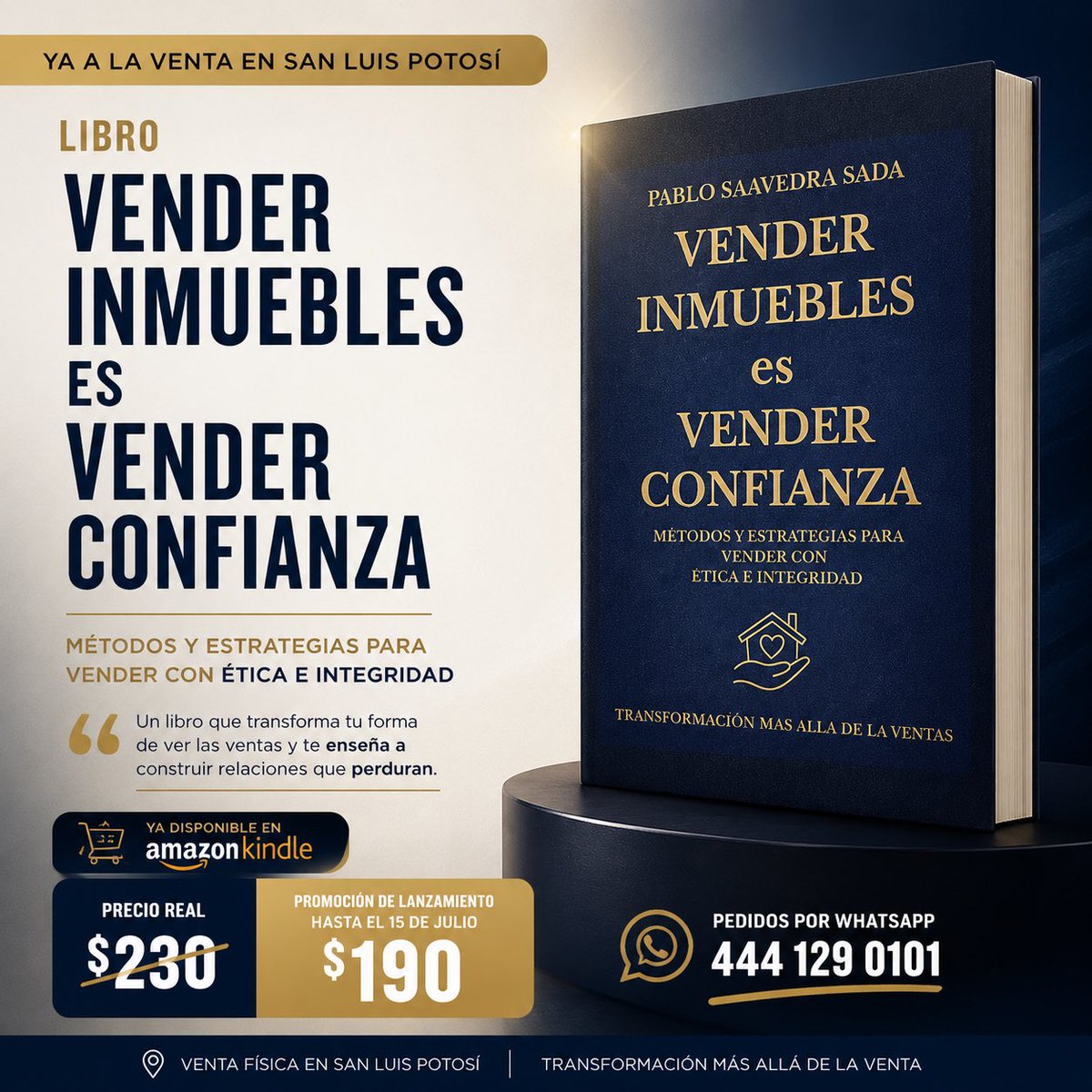 psaavedras's tweet photo. Listo en SLP formato físico #VenderInmueblesEsVenderConfianza https://t.co/j9uA1U4fp2