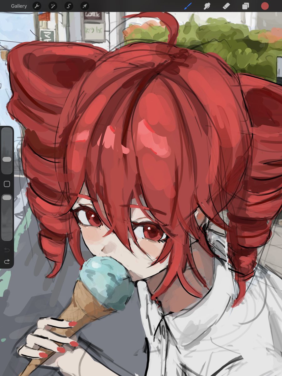 TwinTails01's tweet photo. wip https://t.co/pXwnYxsmos