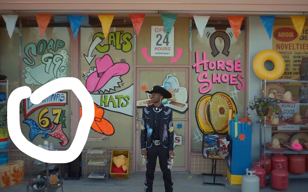 qarteko's tweet photo. Lil Nas X predicted 67 in the “Old Town Road” music video 6 years ago ‼️😭 https://t.co/kL0tW7YCBd
