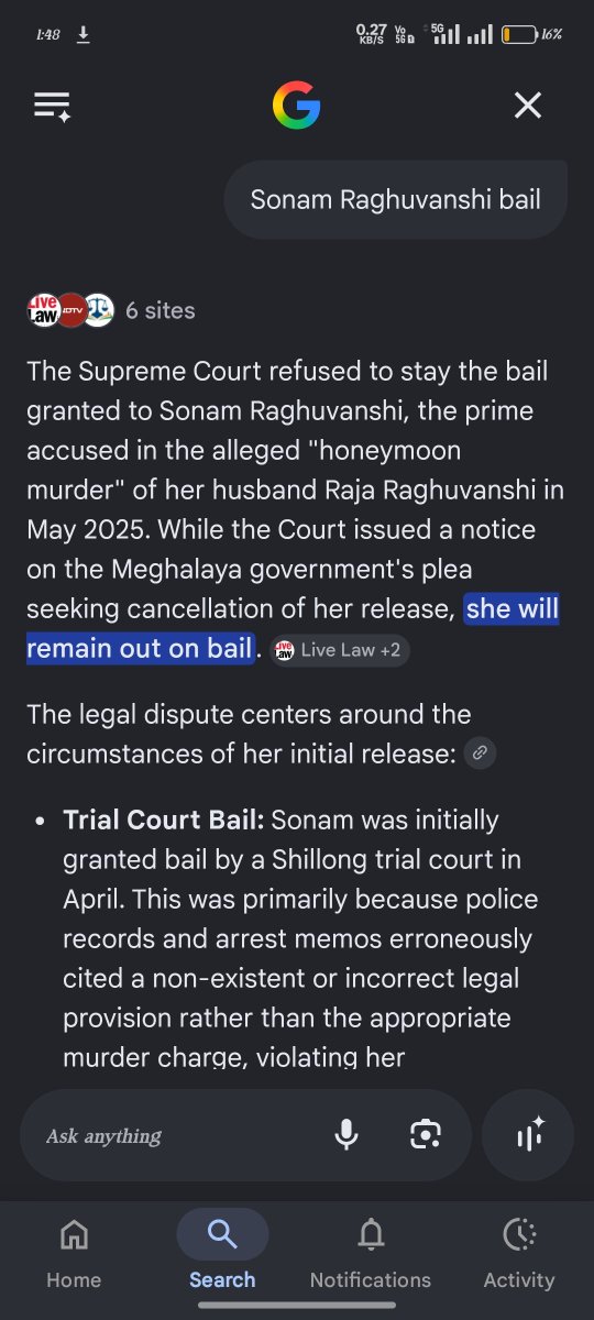 _kumar_official's tweet photo. @hellochaitu Edhi yamitundho telidu last time honey moon tisukoni husband ni kill chesindhi chudu amey bail vachindhi and now again SC said she will be out on bail 

Women kj judiciary diff Anukunta INDIA lo https://t.co/v0k3qJZXmC