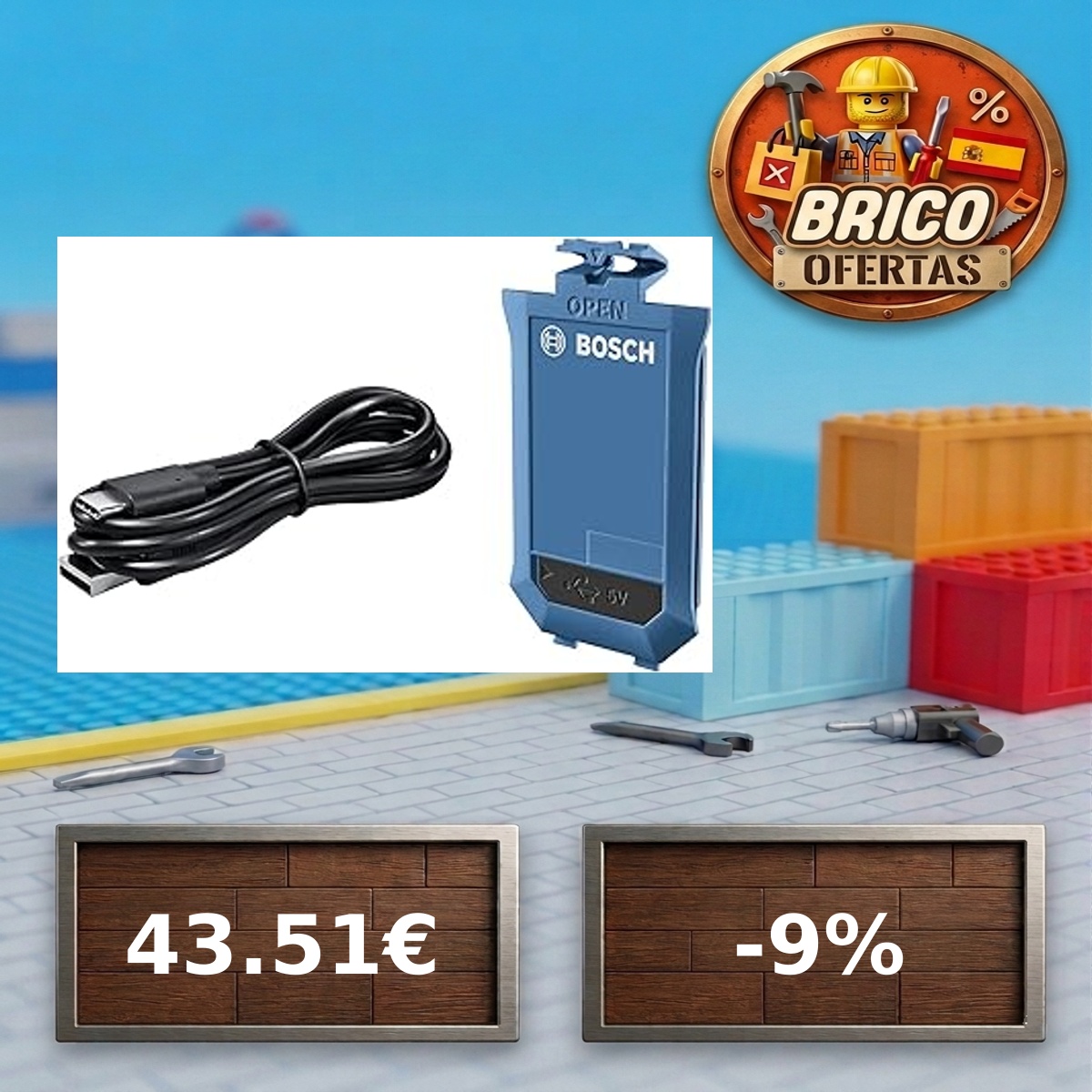 BricoSniperES's tweet photo. 🟢 BOSCH Bosch Professional GLM Batería LI-Ion B...

💰 Precio: 43.51€ (Base: 47.76€)
📉 Descuento: -8.9% | ¡Mínimo de fábrica! 🛠️
🎯 Sniper: 48/100

🛒 Caza el chollo: https://t.co/bqXZKZaLEF
 #brico #ofertas #chollos #Afiliado https://t.co/gyWSEq24jT