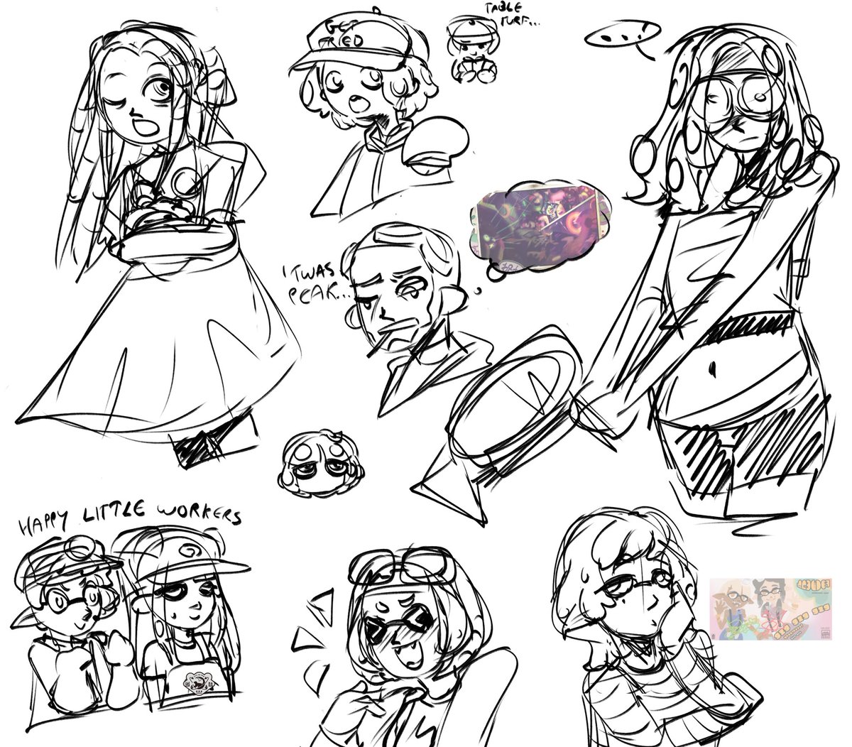 towerarcanas's tweet photo. Really really rough sketches (re-upload) https://t.co/skhdqs47UN