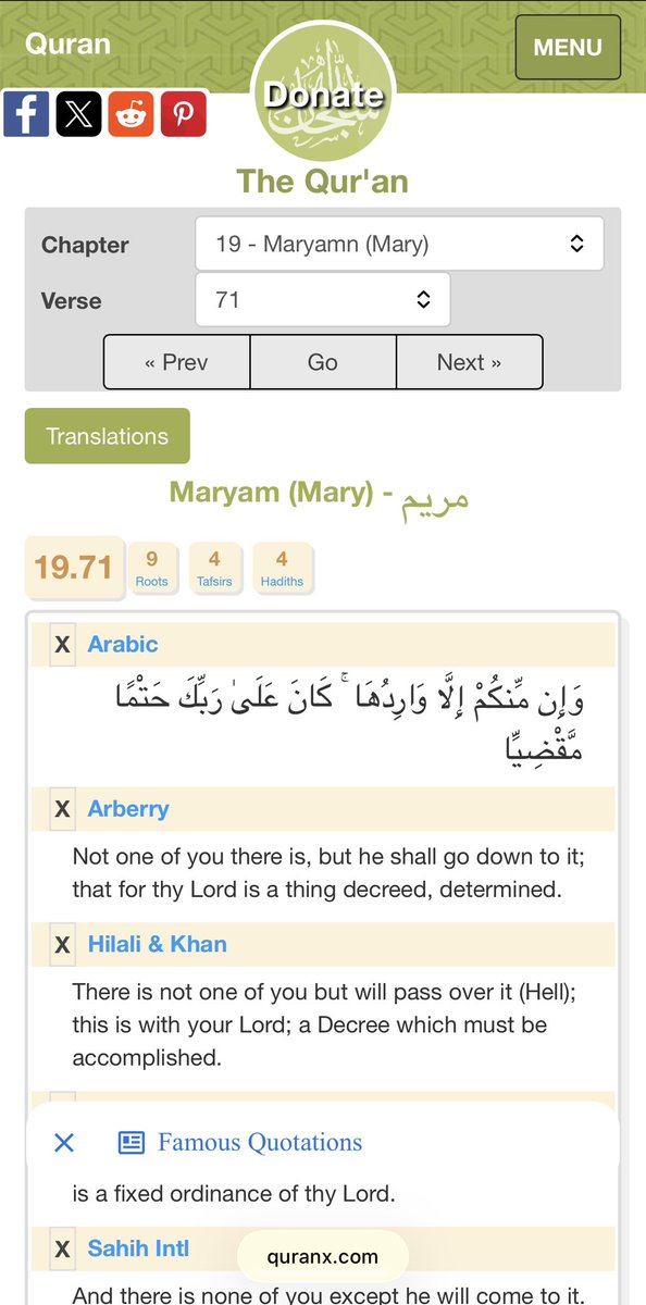 Ippzen's tweet photo. @realMaalouf Ah,Ibn Footnote.
Hell is going to be packed with Muslims because all Muslims must pass through it. So,even hell. 
You are promised it by Allah and he saves who he wants. https://t.co/iJ7O4VaUi3